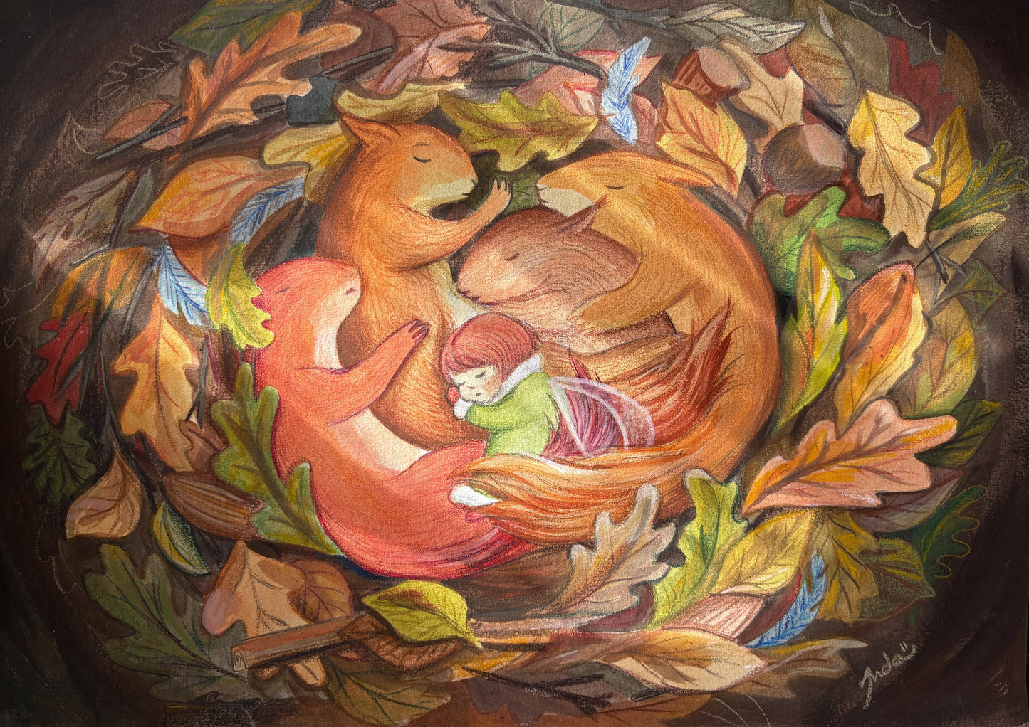 Print pe pânză - Safe and sound