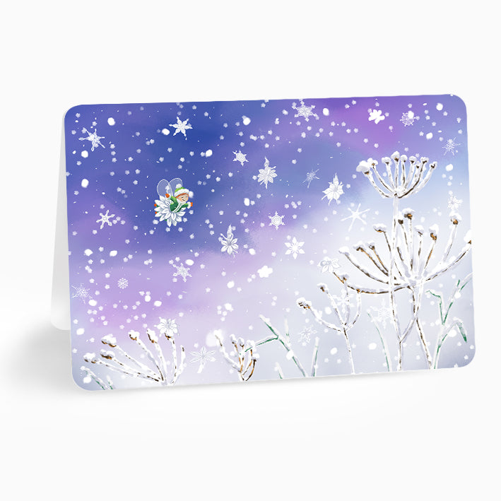 Felicitare 2025 - Winter fairies