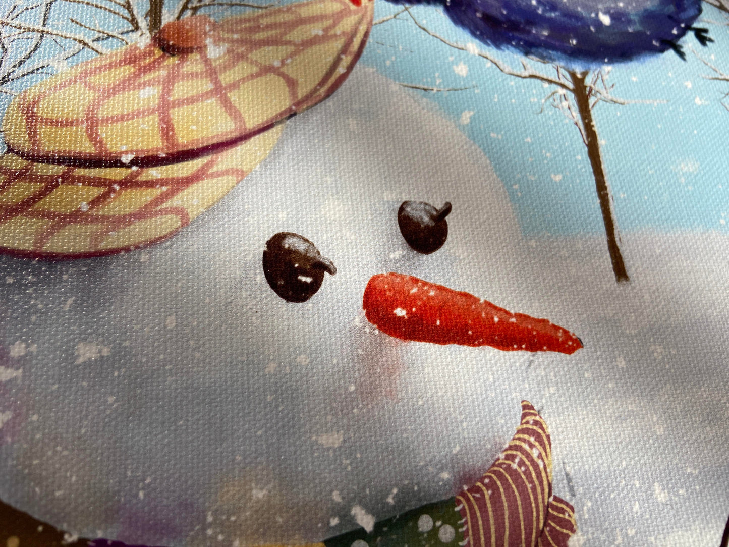 Print pe pânză - Snowman Fairy