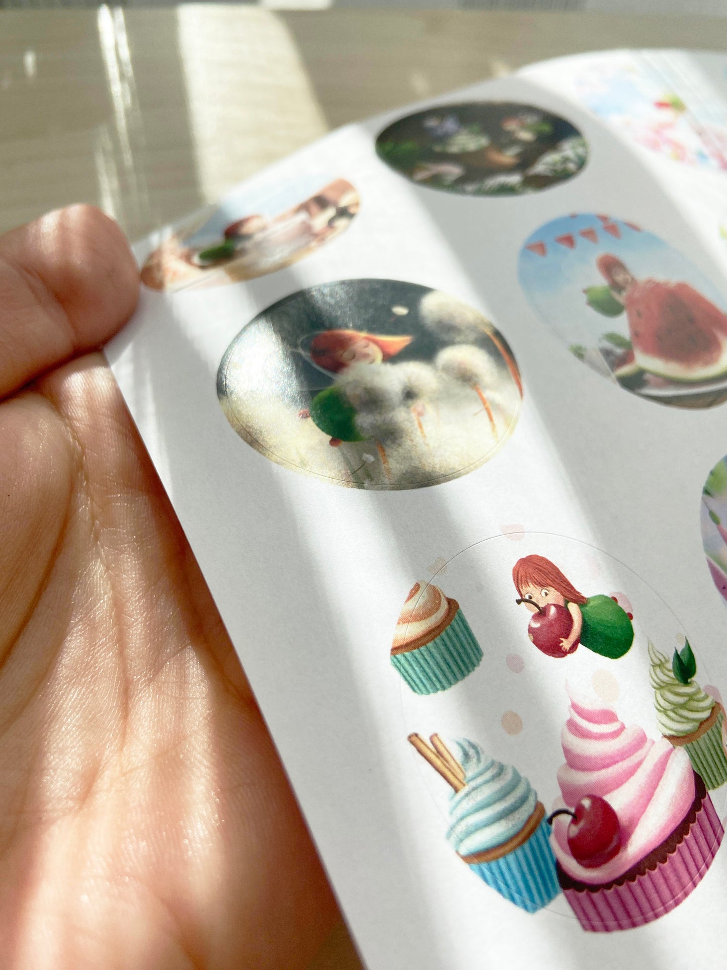 Stickere pentru jurnal - Lia's moods - 2 coli