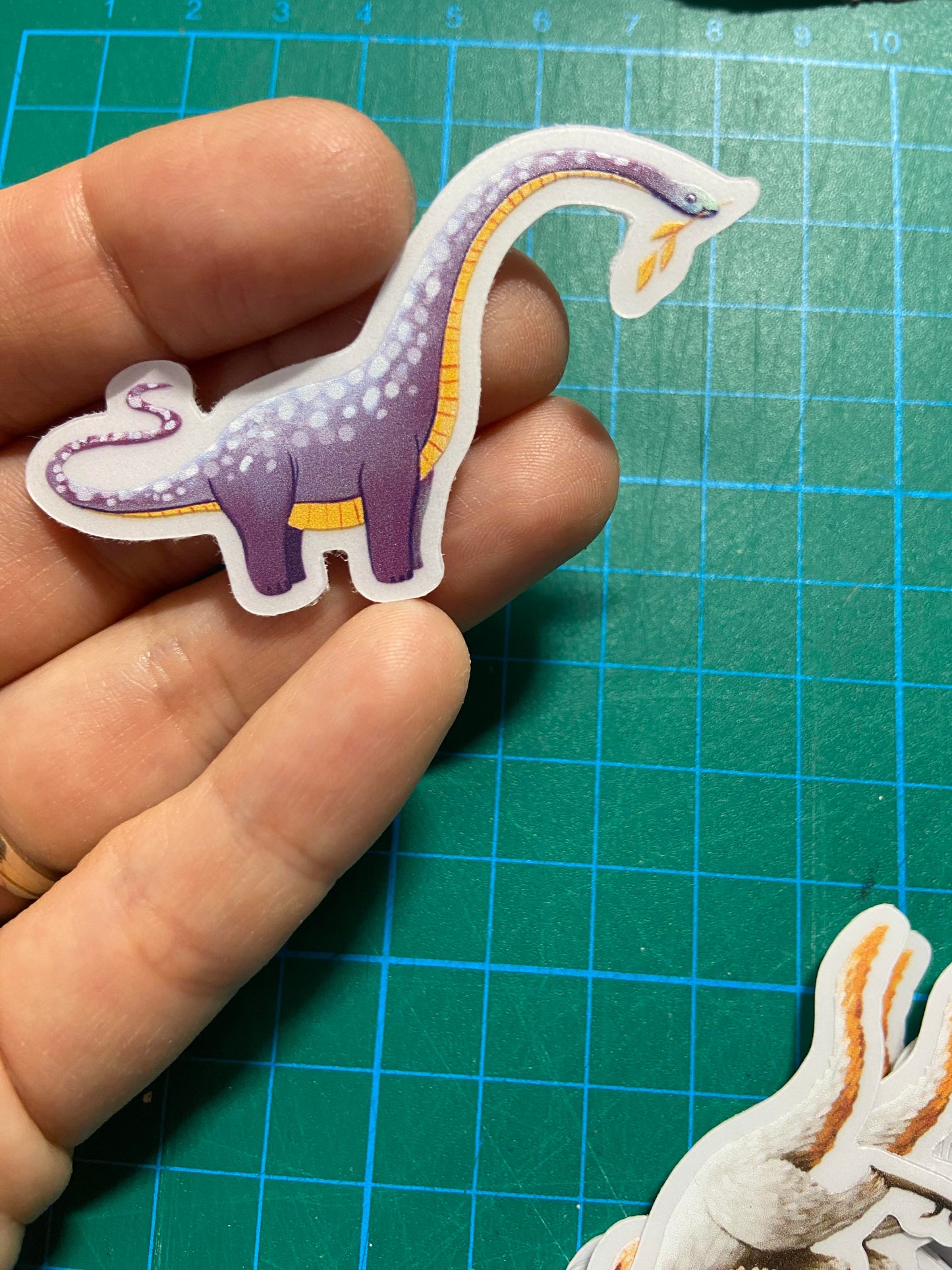 Colecție de stickere mici cu dinozauri - pachet economic