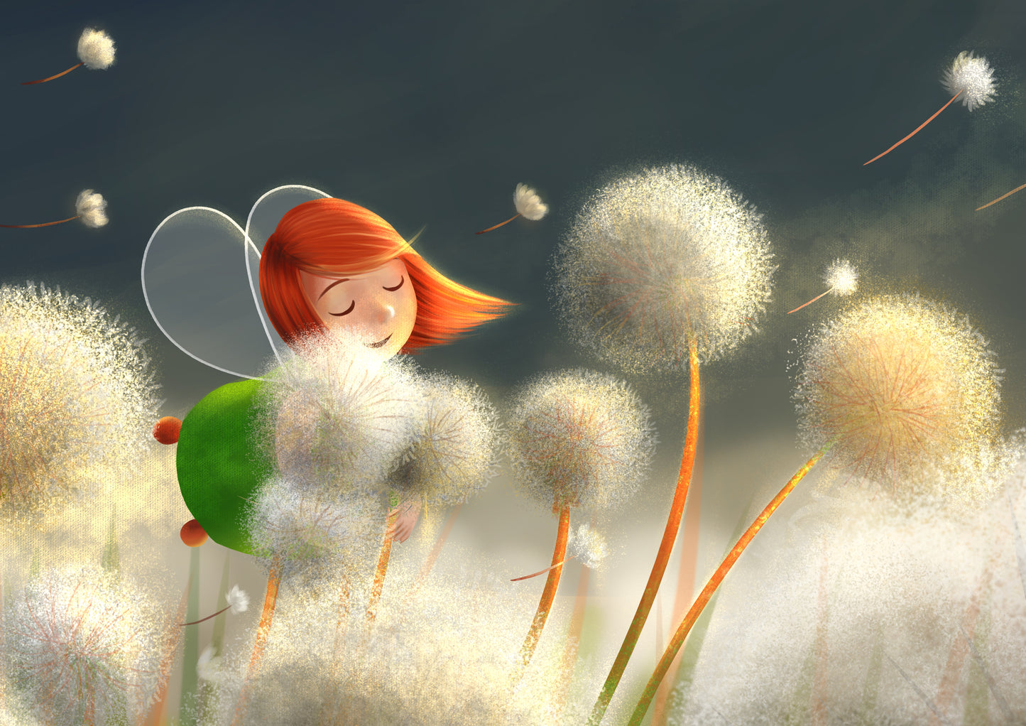 Print pe pânză - Dandelions
