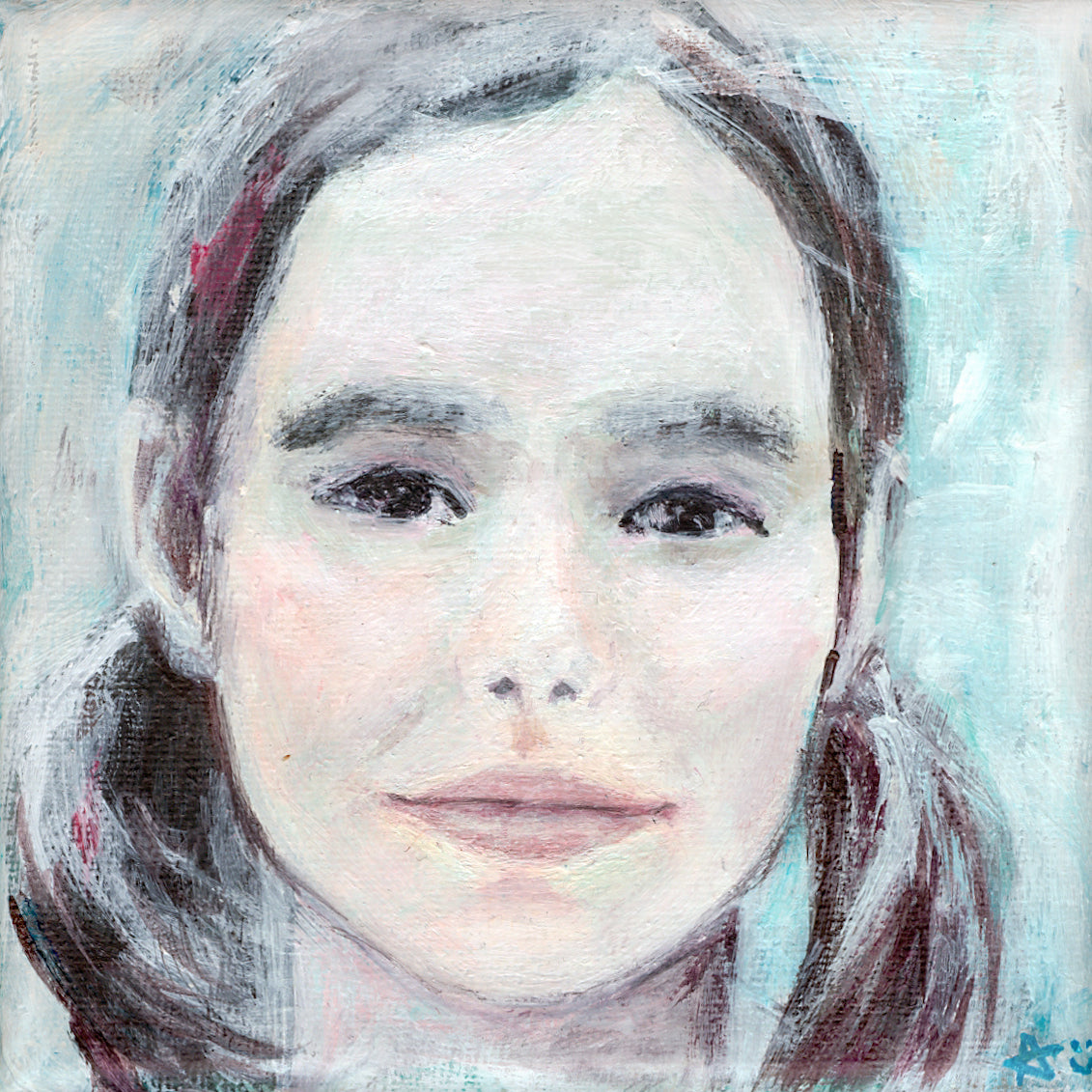 Portret pictat pe pânză, A3, 1-10 pers.
