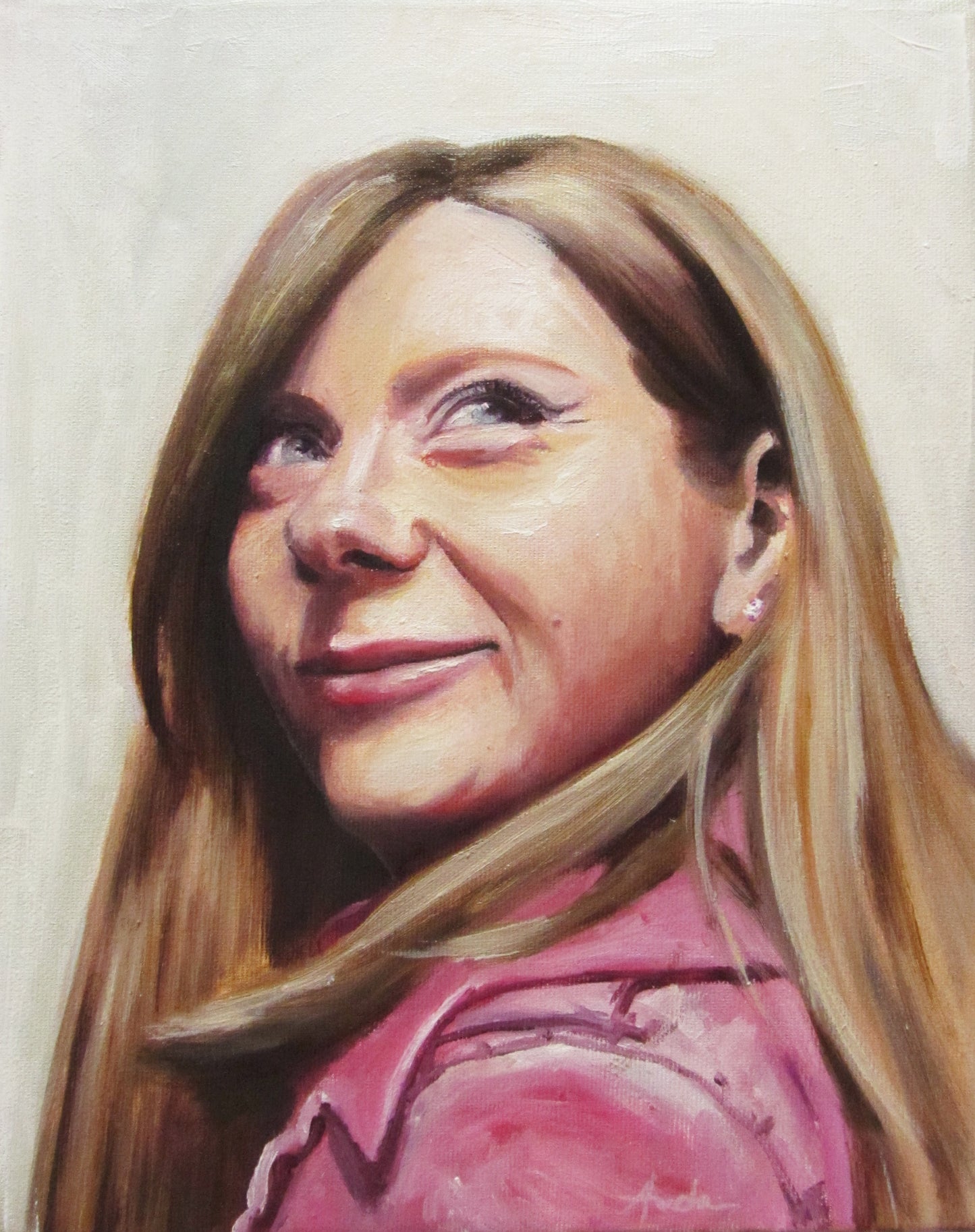 Portret pictat pe pânză, A3, 1-10 pers.