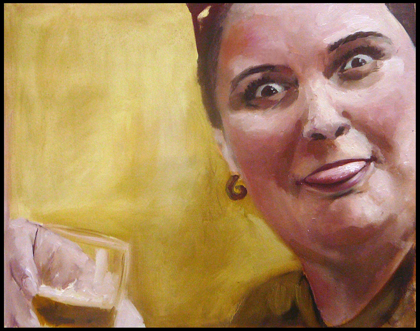 Portret pictat pe pânză, A3, 1-10 pers.