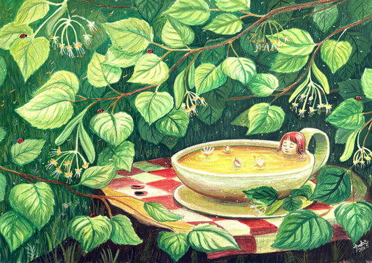 Print pe pânză - Linden tea