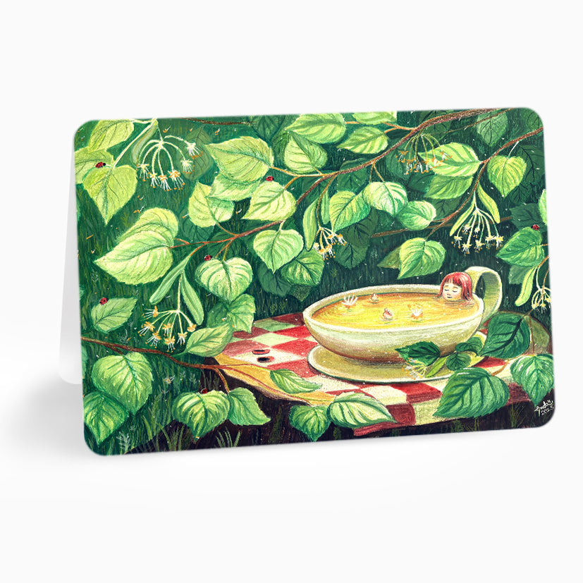 Felicitare 2026 Linden tea