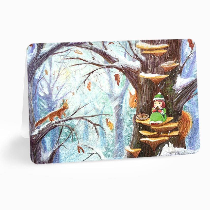 Felicitare 2026 Tea and snacks