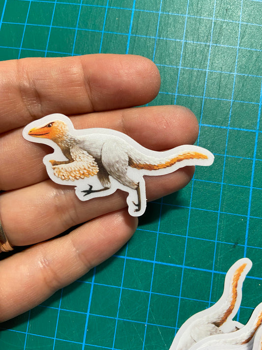 Sticker mic - Velociraptor