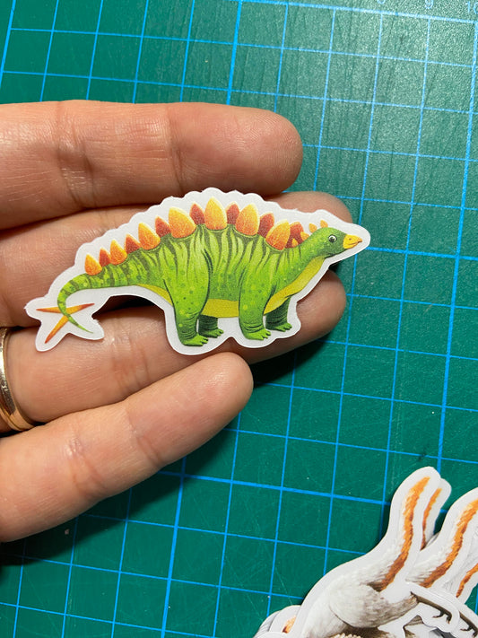 Sticker mic - Stegosaurus