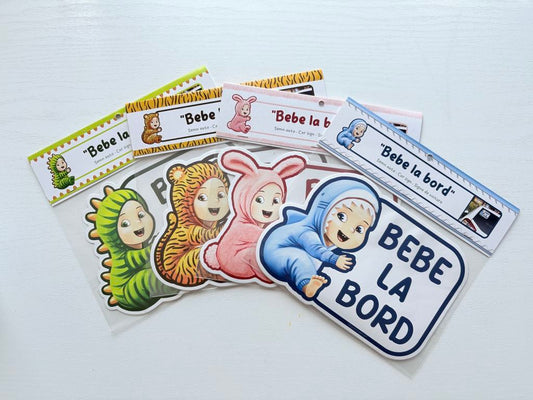 Semn avertizare „Bebe la bord”