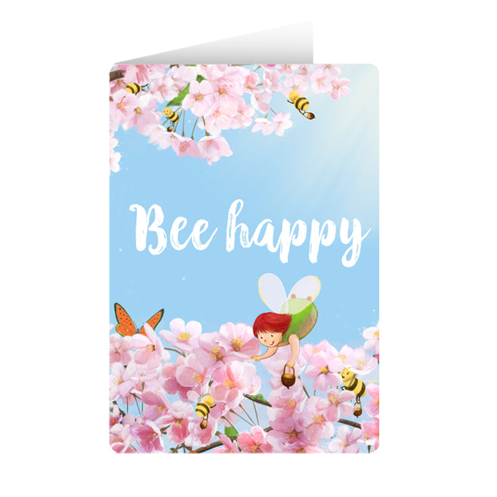Felicitare - Bee happy
